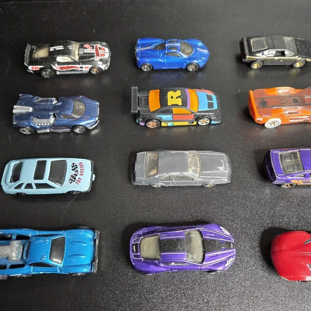 Hot Wheels Diecast Car Lot of 12 Sports Cars Mixed Models Loose 1:64